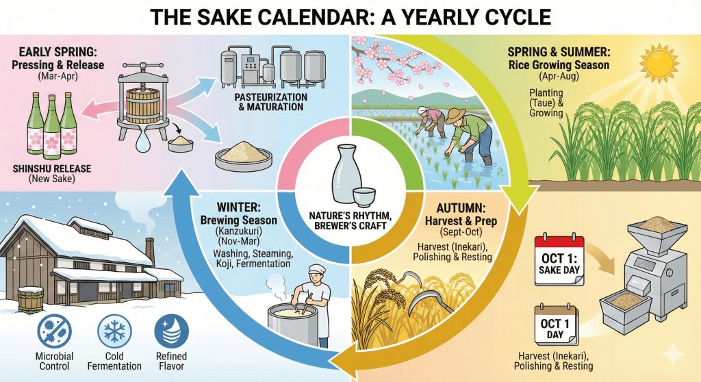 EP. 9 – The Sake Calendar: A Year in the Life of a&nbsp;Brewery