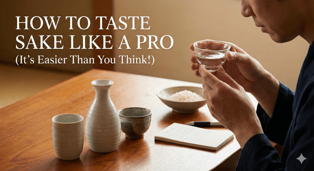 EP.14 – How to Taste Sake Like a Pro (It’s Easier Than You&nbsp;Think!)