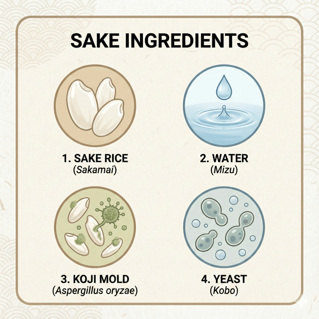 EP.1 – Understanding Sake and its Four Essential&nbsp;Ingredients